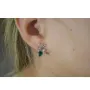 Серьги паук Maxi Silver 3850