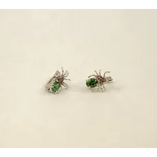 Серьги паук Maxi Silver 3850