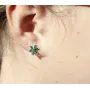 Серьги цветы Maxi Silver 3390