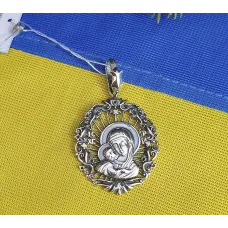 Кулон ладанка Божья Матерь Maxi Silver 9217