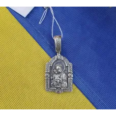 Кулон Божья Матерь Maxi Silver 9212