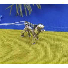 Кулон пудель Maxi Silver 9207