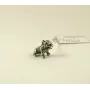 Кулон бульдог Maxi Silver 9206