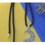 Кулон полумесяц со звездой Maxi Silver 9204