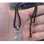 Кулон полумесяц со звездой Maxi Silver 9204