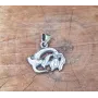 Кулон собака Maxi Silver 9178