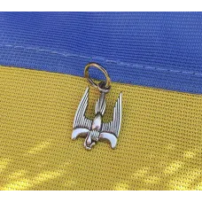 Кулон Сокол тризуб Maxi Silver 9167