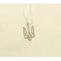 Кулон Большой кулон тризуб Украины Maxi Silver 9166