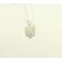 Кулон тризуб Украины классический Maxi Silver 9164