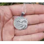 Кулон ведьмака волк Maxi Silver 9145