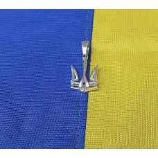 Кулон тризуб Maxi Silver 9137