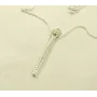Кулон спичка с цепочкой Maxi Silver 9128