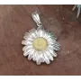 Кулон ромашка Maxi Silver 9121