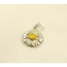 Кулон ромашка Maxi Silver 9121