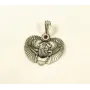 Кулон скарабей Maxi Silver 9103