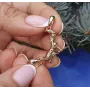 Кулон ведьма на метле Maxi Silver 9102