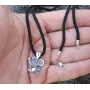 Кулон мышь Maxi Silver 9069