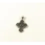 Крест двусторонний с Николаем Чудотворцем Maxi Silver 9010