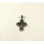 Крест двусторонний с Николаем Чудотворцем Maxi Silver 9010