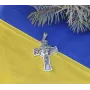 Крест с Иисусом Maxi Silver 9004