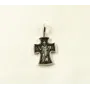 Николай Угодник Чудотворец Крест нательный Распятие Maxi Silver 9003