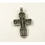 Большой крест православный двусторонний Maxi Silver 8997