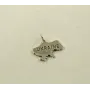 Кулон карта Украины Maxi Silver 8984