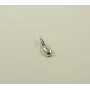 Кулон кофейное зерно Maxi Silver 8981