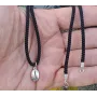Кулон кофейное зерно Maxi Silver 8981