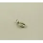 Кулон кофейное зерно Maxi Silver 8981