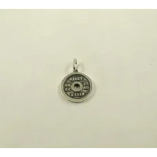 Кулон блин от штанги Maxi Silver 8978