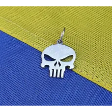 Кулон череп карателя Punisher Maxi Silver 8969 Кулон череп карателя Punisher Maxi Silver 8969
