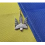 Кулон сокол тризуб Maxi Silver 8968
