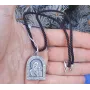 Большая ладанка Божья Матерь Казанская Maxi Silver 8927
