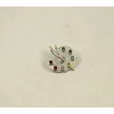 Кулон палитра Maxi Silver 8896