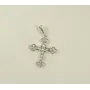 Женский крест с камнями Maxi Silver 8794