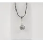 Кулон круг с белым фианитом Maxi Silver 7974/1