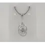 Кулон с белым фианитом Maxi Silver 7975/1
