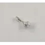 Кулон в наличии с белыми камнями Maxi Silver 7977/1