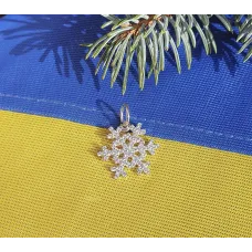 Кулон снежинка Maxi Silver 8750