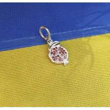 Кулон гранат Maxi Silver 8749