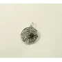 Кулон паук на паутине Maxi Silver 8727