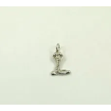 Кулон кобра Maxi Silver 8693