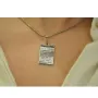 Кулон с молитвой Maxi Silver 8597
