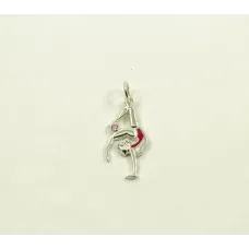 Кулон в виде гимнастки Maxi Silver 8505
