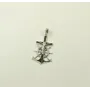 Кулон Крест якорь Maxi Silver 8363