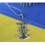 Кулон Крест якорь Maxi Silver 8363