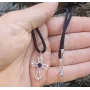 Крестик с цирконами Maxi Silver 8232