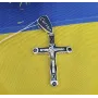 Крест с эмалью Maxi Silver 8026