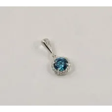 Кулон круглый Maxi Silver 7976